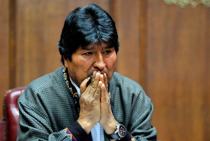 Voormalig president Evo Morales