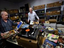 Experiment Rooise boeken- en platenbeurs: veiling van oud vinyl