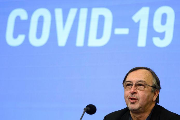 Yves Van Laethem, porte-parole interfédéral Covid-19.