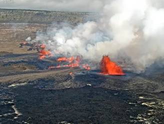 Hawaiiaanse vulkaan Kilauea barst voor de derde keer dit jaar uit