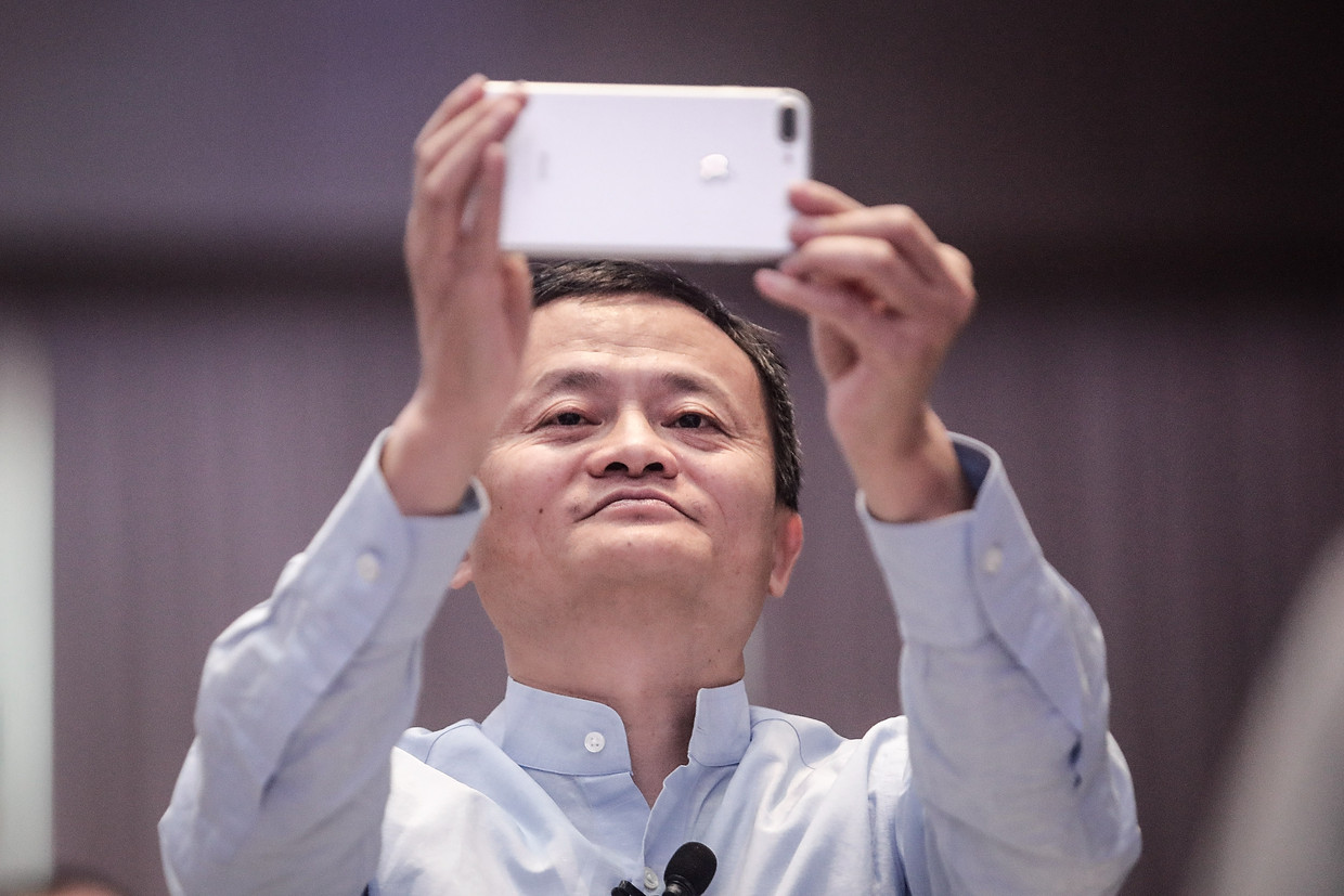 Misschien was de Chinese ondernemer Jack Ma wel de grootste ‘vijand’ van Beijing. Zijn internetbedrijven AliBaba en Ant Group zijn keihard aangepakt. Beeld Getty Images