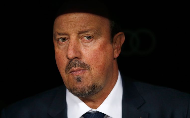 Rafa Benitez staat onder druk in Madrid. Beeld ap