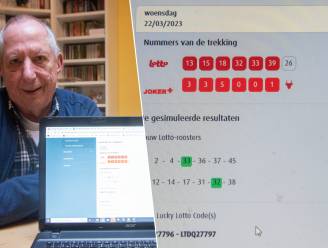 Pechvogel Marc zat bij grote Lotto-pot er telkens één cijfertje naast: “Zou ik geen troostprijs kunnen krijgen?”