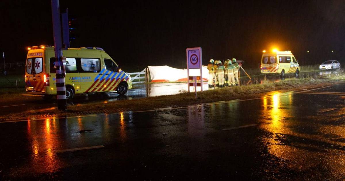 Dode door ongeval op N18 in Lievelde.