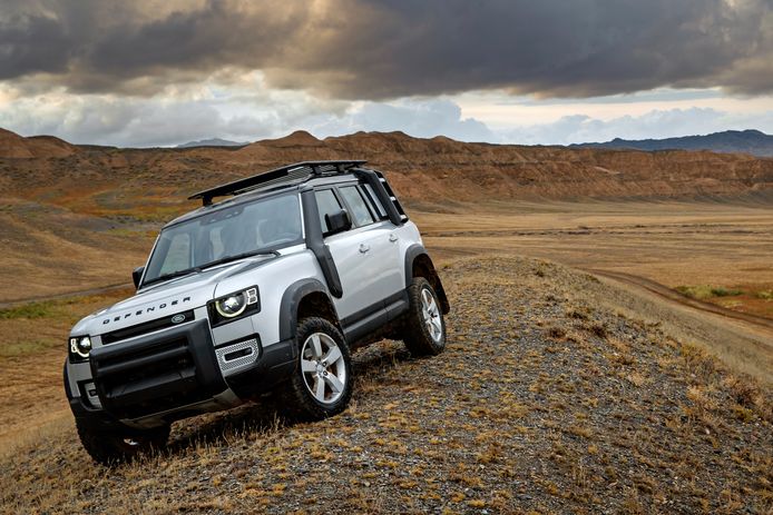 Een Land Rover Defender.