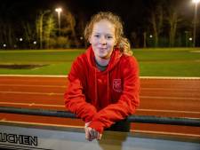 Ineens staat het Cuijkse atletiektalent Lisanne Schapendonk oog in oog met de sterren