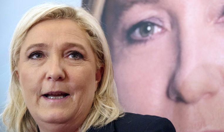 Marine Le Pen. Beeld AFP