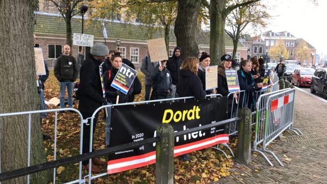 Kick Out Zwarte Piet demonstreert in november in Dordrecht