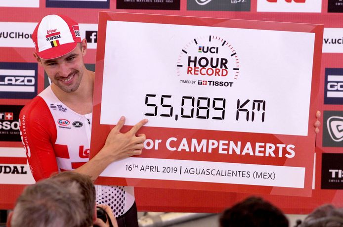 Victor Campenaerts slaagde op 16 april 2019 in Mexico City in zijn missie.