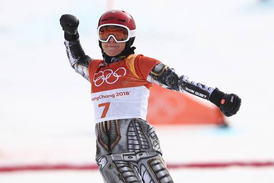 Esther Ledecka is de winterkoningin van Pyeongchang.