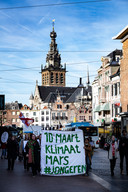 PR dgfoto Gelderlander Nijmegen: Klimaatmars Nijmegen: studenten houden mars en demonstreren voor een beter klimaat