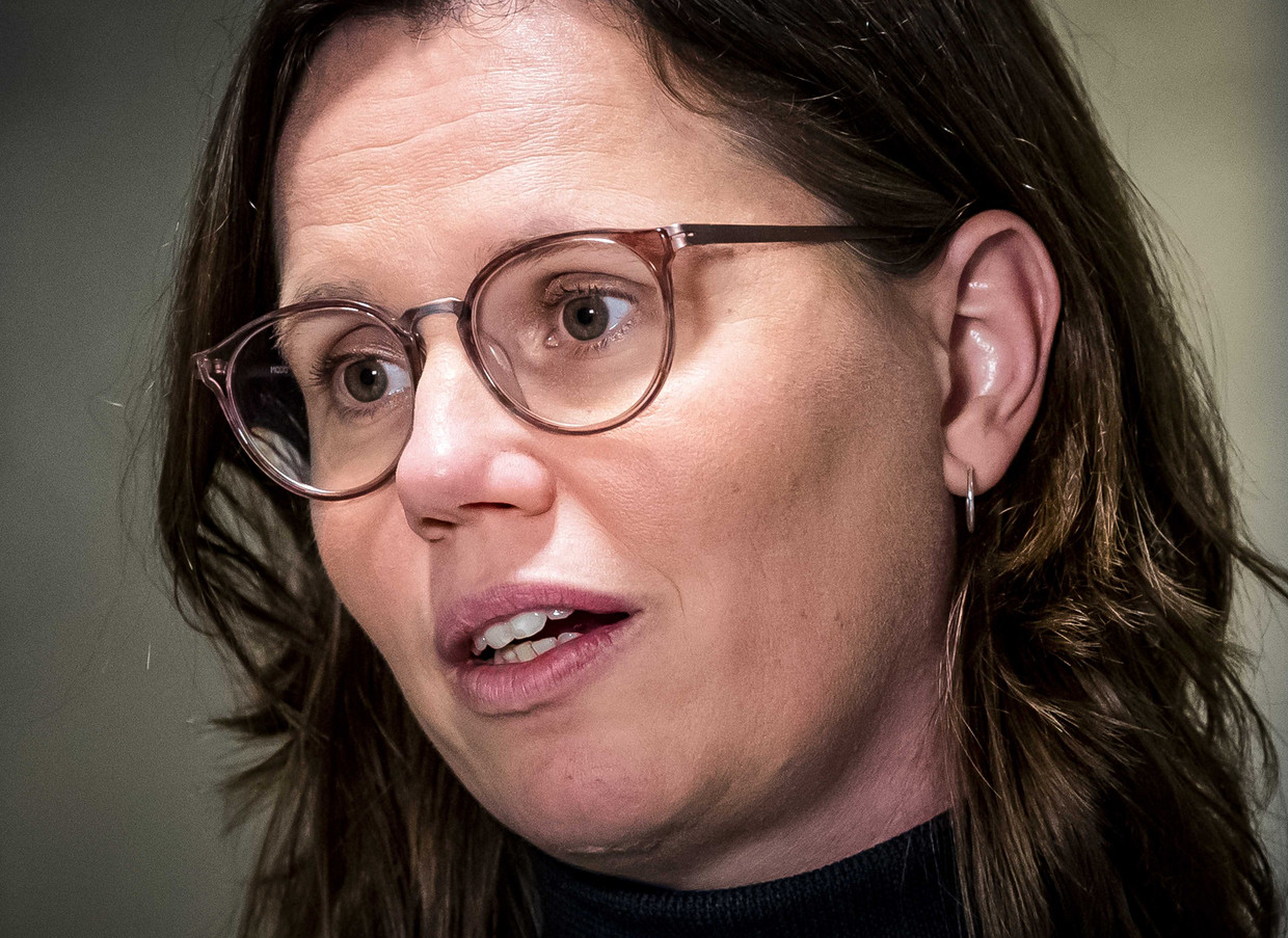 Mirjam Bikker, leider van de Tweede Kamerfractie van de ChristenUnie.  Beeld ANP