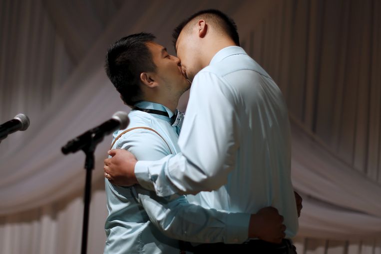 Een Chinees homostel Beeld REUTERS