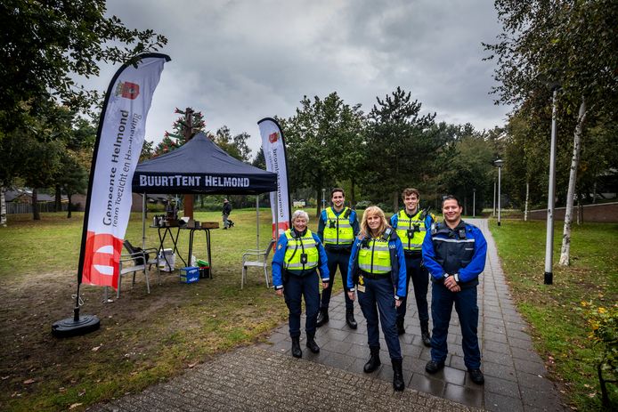 Helmondse boa's bij een actiedag in Rijpelberg.