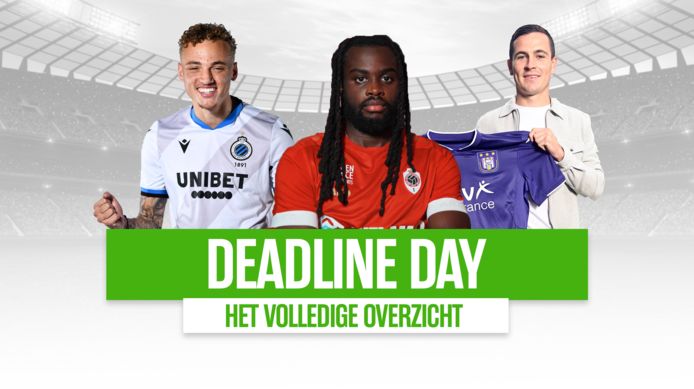 Noa Lang voor Club, Jordan Lukaku voor Antwerp en Josh Cullen voor Anderlecht: drie transfers op Deadline Day.