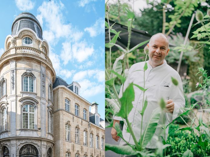 Het nieuwe Marriotthotel in de Lange Nieuwstraat - chef Bart De Pooter.