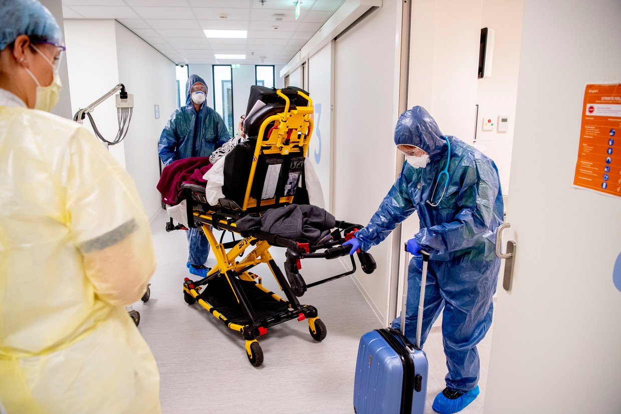 De intensive care afdeling van ziekenhuis Amphia in Breda. Beeld ANP