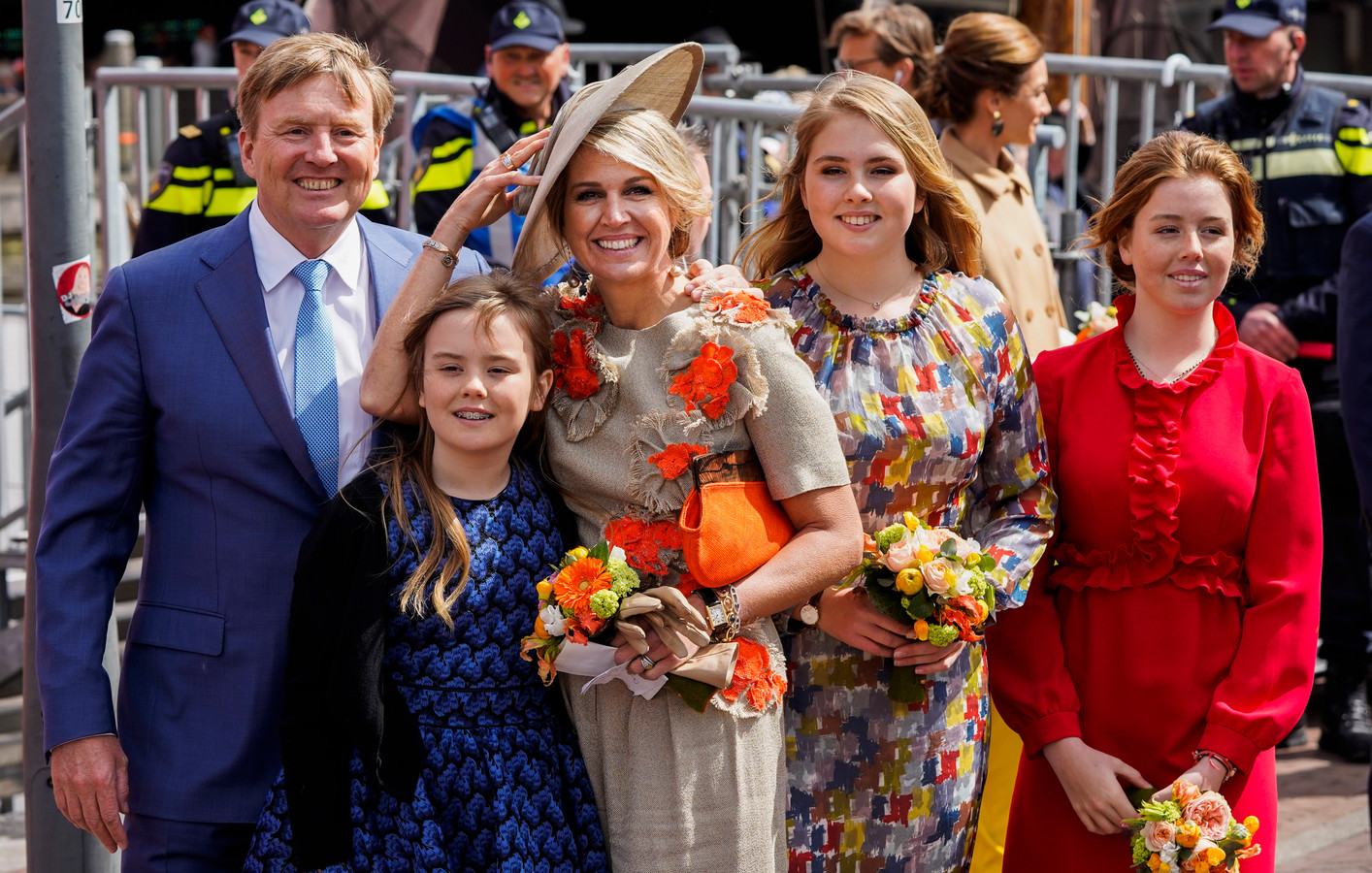 Archiefbeeld: de koninklijke familie viert Koningsdag 2019 in Amersfoort