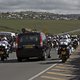 De kist met het lichaam van Nelson Mandela aangekomen in Qunu