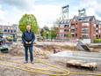 Diederik Hommes van Woonpartners Midden-Holland bij een project in Waddinxveen.