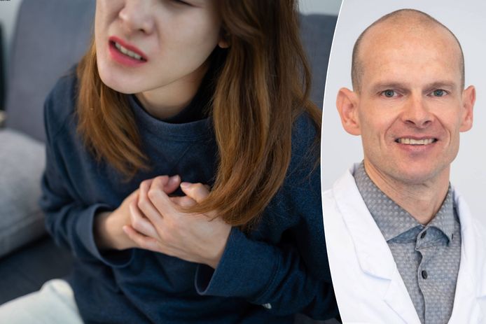 Cardioloog prof. dr. Frank Timmermans (UZ Gent, rechts) over het gebrokenhartsyndroom: “Het is veel ernstiger dan we dachten.”