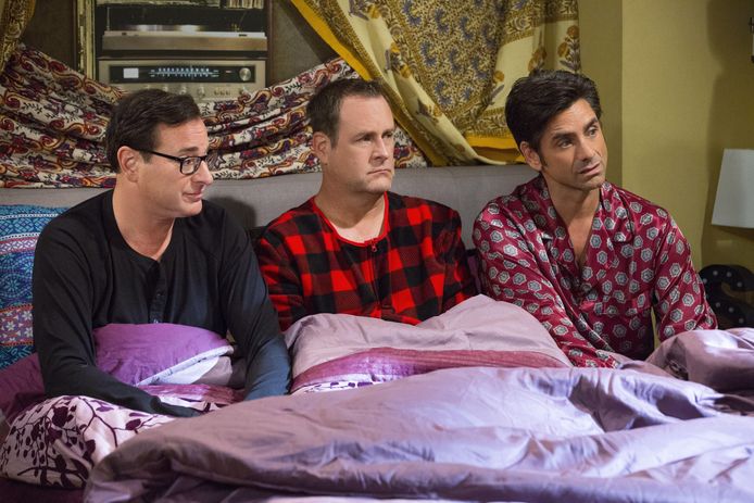 Bob Saget in de Netflix-serie Fuller House uit 2016.