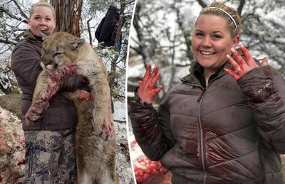 Jager onder vuur na poseren met bloederige trofee: ‘Bovenaan mijn bucketlist’