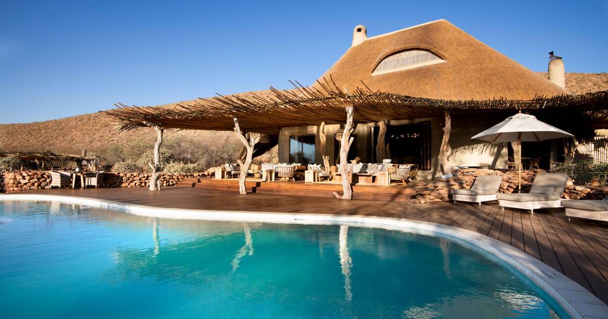 В этом очаровательном южноафриканском домике вы можете спокойно подождать в своем бассейне, пока дикие животные не пройдут мимо |  мой гид