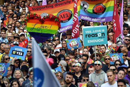 Manifestation En Australie Pour Defendre Le Mariage Gay