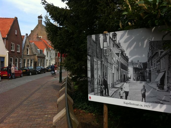 De Kapellestraat in Oudewater.
