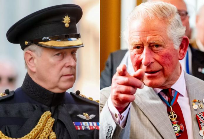 Prins Andrew en prins Charles