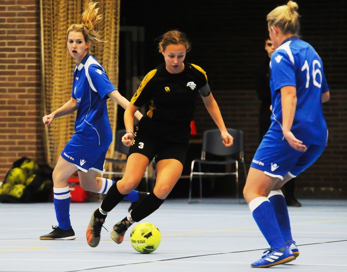 De vrouwen van ZVV Middelburg komend volgend seizoen uit in de eredivisie van de zaal.