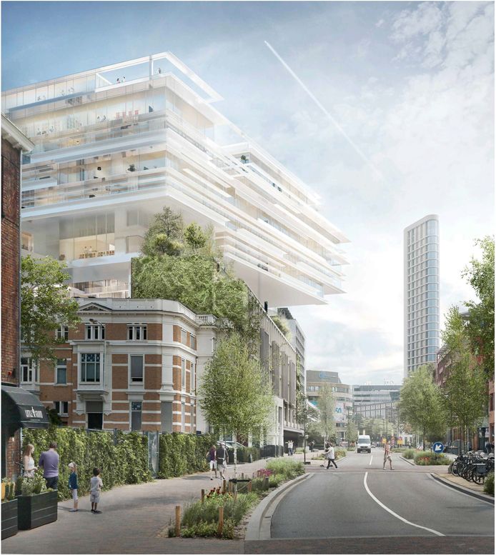 VDMA-plan Eindhoven van ABC, MOOI en Focus. Dit is een van de twee plannen die afvielen.
