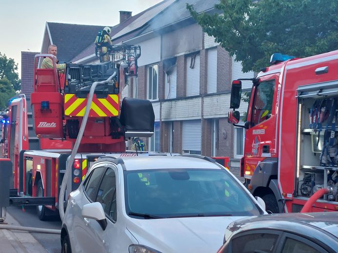 Erpe-Mere: De woning liep heel wat schade op.