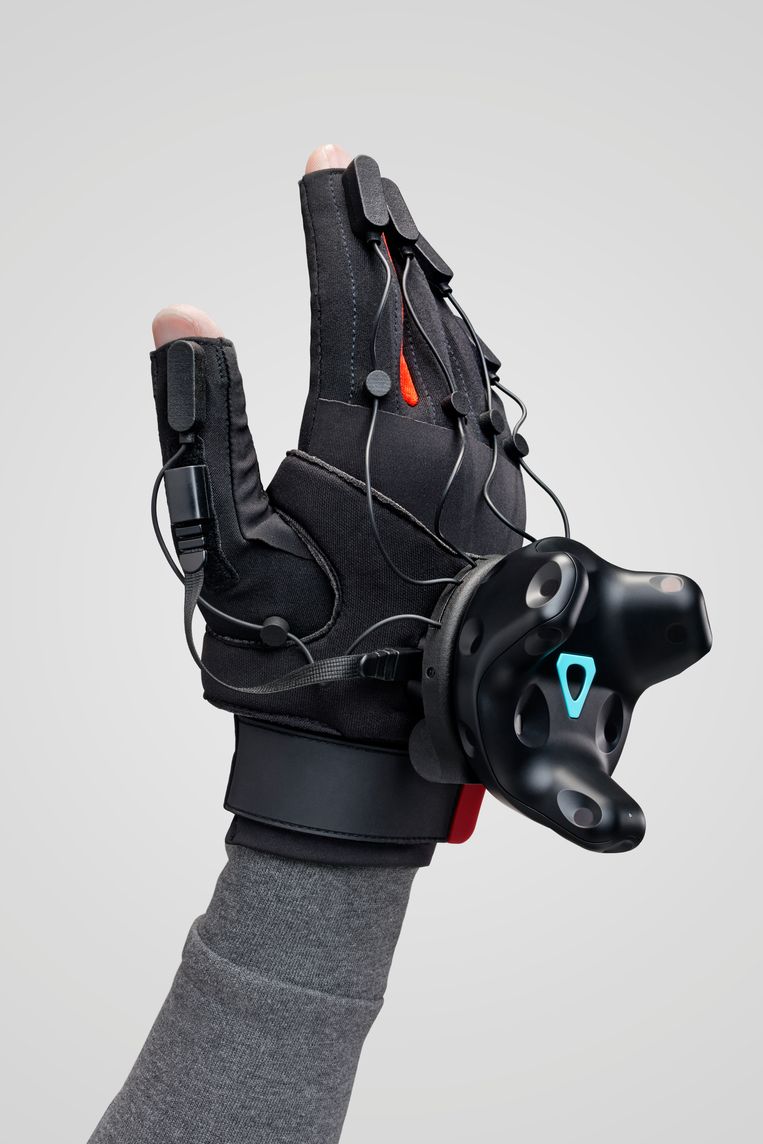 VR-handschoenen van Manus VR.  Beeld Manus VR