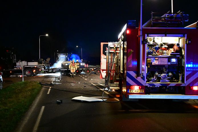 Automobilist zwaargewond bij een ongeluk in Rijsbergen.
