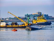 Urker schip sloeg ‘razendsnel’ om bij Rotterdam, zegt kapitein: ‘Geen idee hoe ik buiten ben gekomen’
