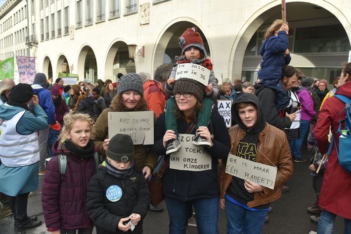 Klimaatoptocht Brussel