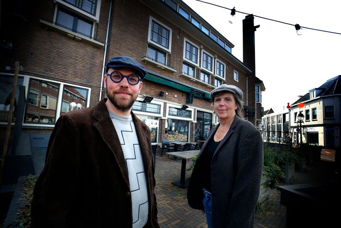 Regisseurs Tjoerd Zweije en Mirjam Gosselink van de theatrale productie ‘Erich und Du’.