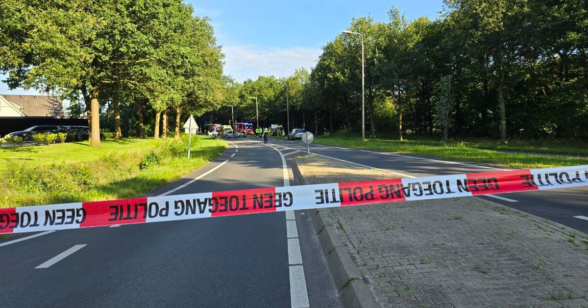 Ernstig ongeval op N731 in Losser, traumahelikopter ingezet.
