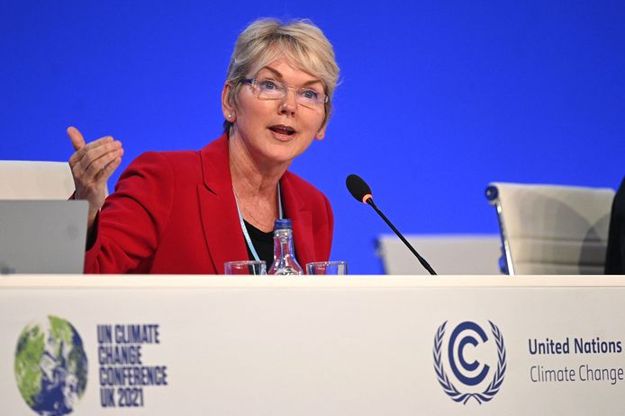 Jennifer Granholm, de Amerikaanse energieminister