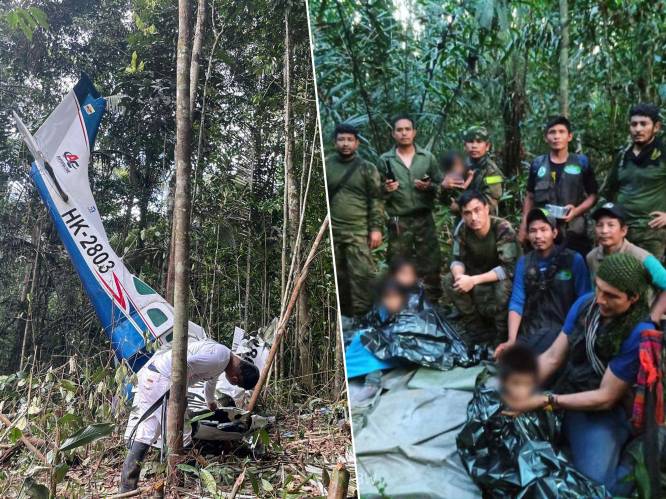 Vermiste kinderen na 40 dagen levend gevonden in jungle van Colombia