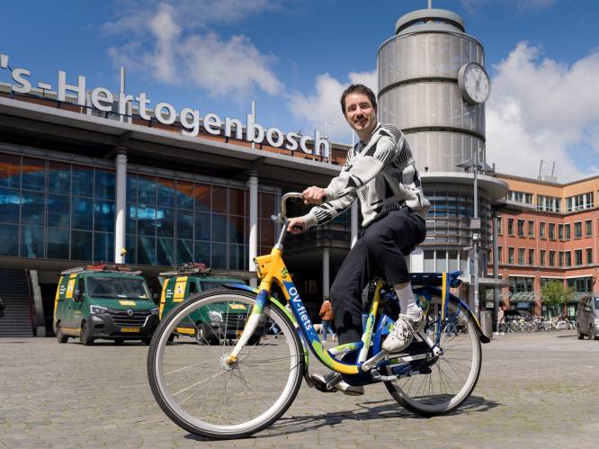 NS onthult OV-fiets met Brabants tintje. Natuurlijk mét worstenbroodje