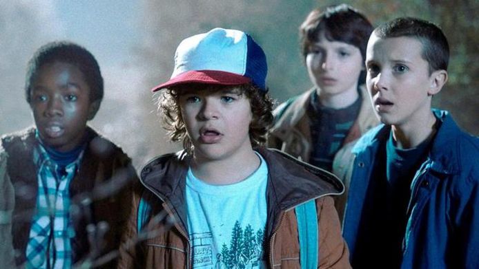 Een beeld uit Stranger Things.