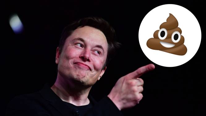 Pourquoi Elon Musk répond désormais à la presse... avec l'émoji caca