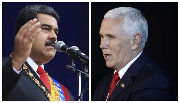 De Venezolaanse president Nicolás Maduro  noemt de Amerikaanse vicepresident Mike Pence eveneens een extremist.