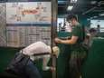 Betogers in Hongkong maken metrostation schoon na clash met politie 