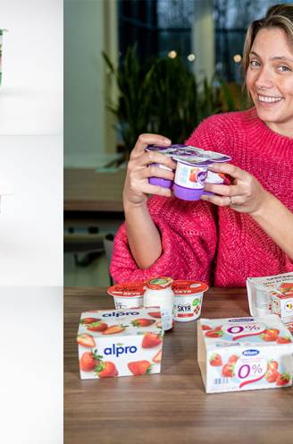 GETEST. Diëtiste proeft 10 soorten aardbeienyoghurt en deelt een 8/10 uit: "Deze yoghurt is gezond én de goedkoopste"