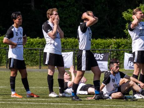 SC EDS vecht vier keer terug van een achterstand, maar gaat toch ten onder