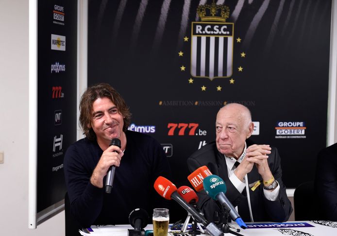 CHARLEROI, BELGIUM - MAY 20 :Ricardo Sa Pinto head coach of Standard Liege gives his last press conference as coach of Standard during the Jupiler Pro League play off 1 match between R. Charleroi SC and R. Standard de Liege on May 20, 2018 in Charleroi, Belgium, 20/05/2018 ( Photo by Philippe Crochet / Photonews